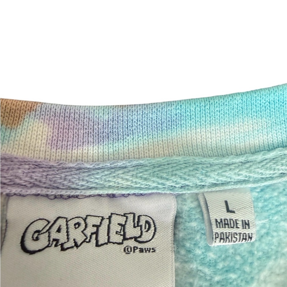 Garfield Tie-Dye  Sweatshirt Vintage - Picture 3 of 7